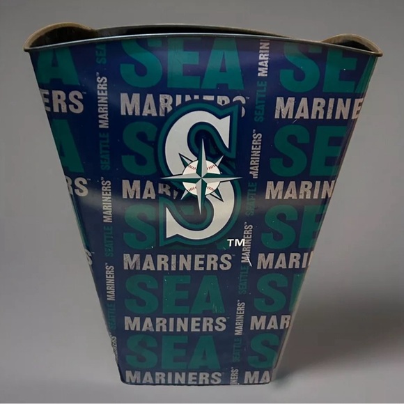 Seattle Mariners Souvenir Popcorn Bucket Churchill Company Large Plastic MLB - Picture 2 of 6